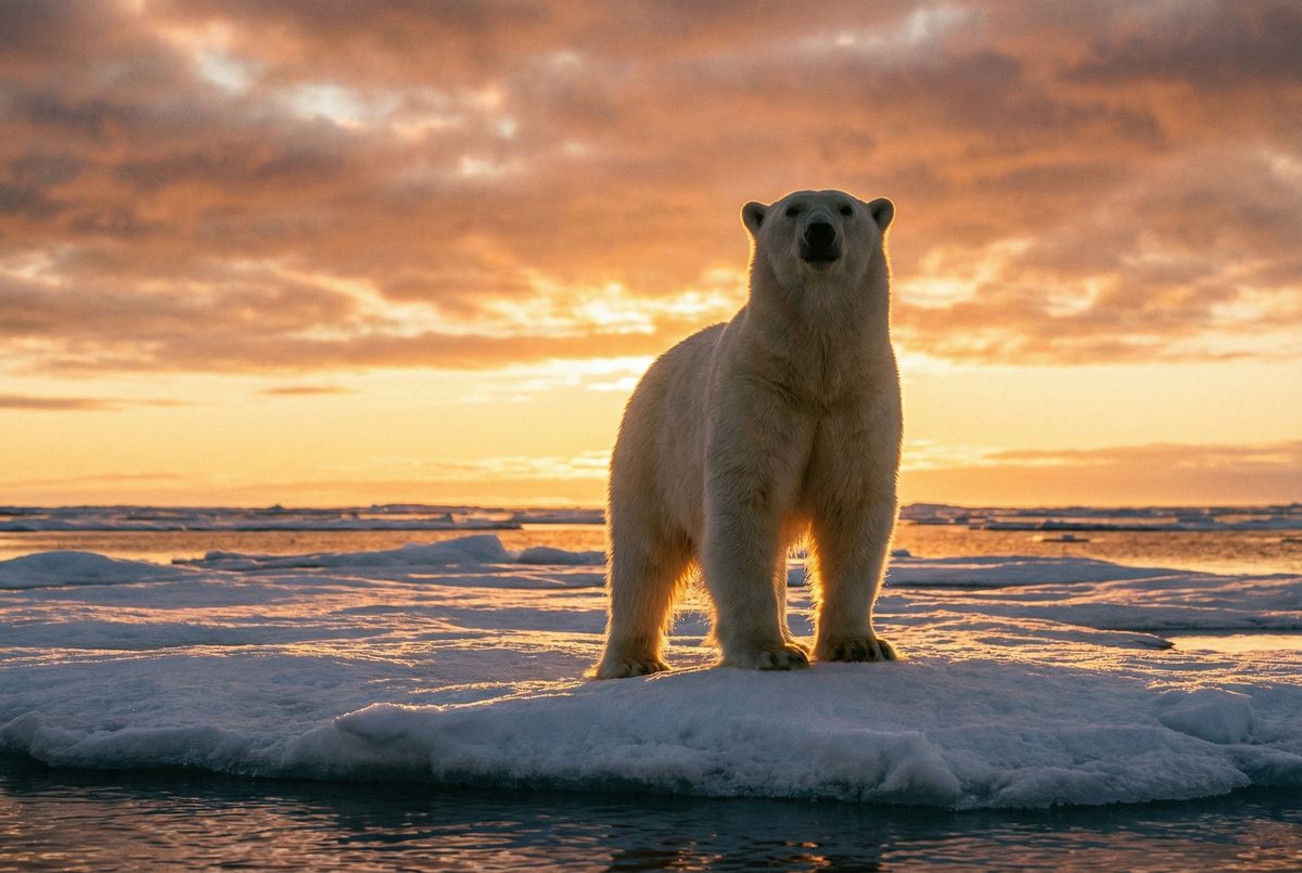 17c一起草北极熊视频演示 北极熊冰上生存视频教程